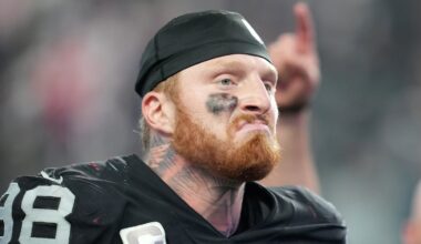 Las Vegas Raiders defensive end Maxx Crosby (98)