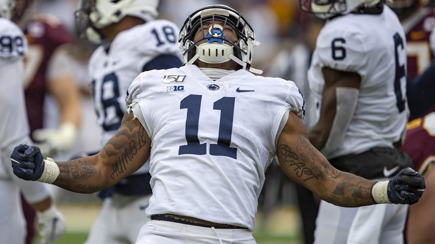 Penn State Nittany Lions linebacker Micah Parsons (11)