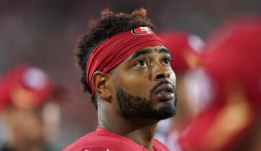 San Francisco 49ers wide receiver Jauan Jennings (15)