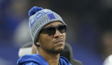 Indianapolis Colts quarterback Anthony Richardson (5). Mandatory Credit: Grace Hollars-USA TODAY Network via Imagn Images