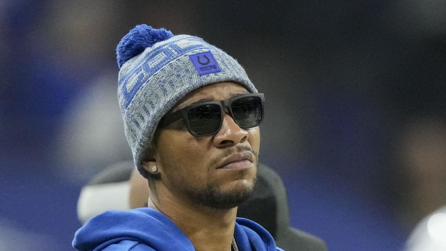 Indianapolis Colts quarterback Anthony Richardson (5). Mandatory Credit: Grace Hollars-USA TODAY Network via Imagn Images