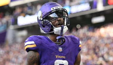 Minnesota Vikings wide receiver Jordan Addison