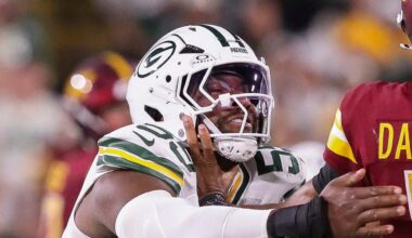 Green Bay Packers defensive end Kingsley Enagbare