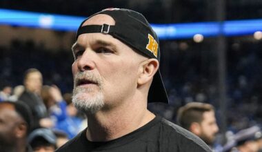 Washington Commanders head coach Dan Quinn