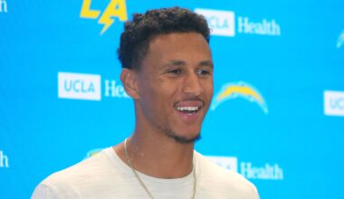 Los Angeles Chargers cornerback Benjamin St-Juste