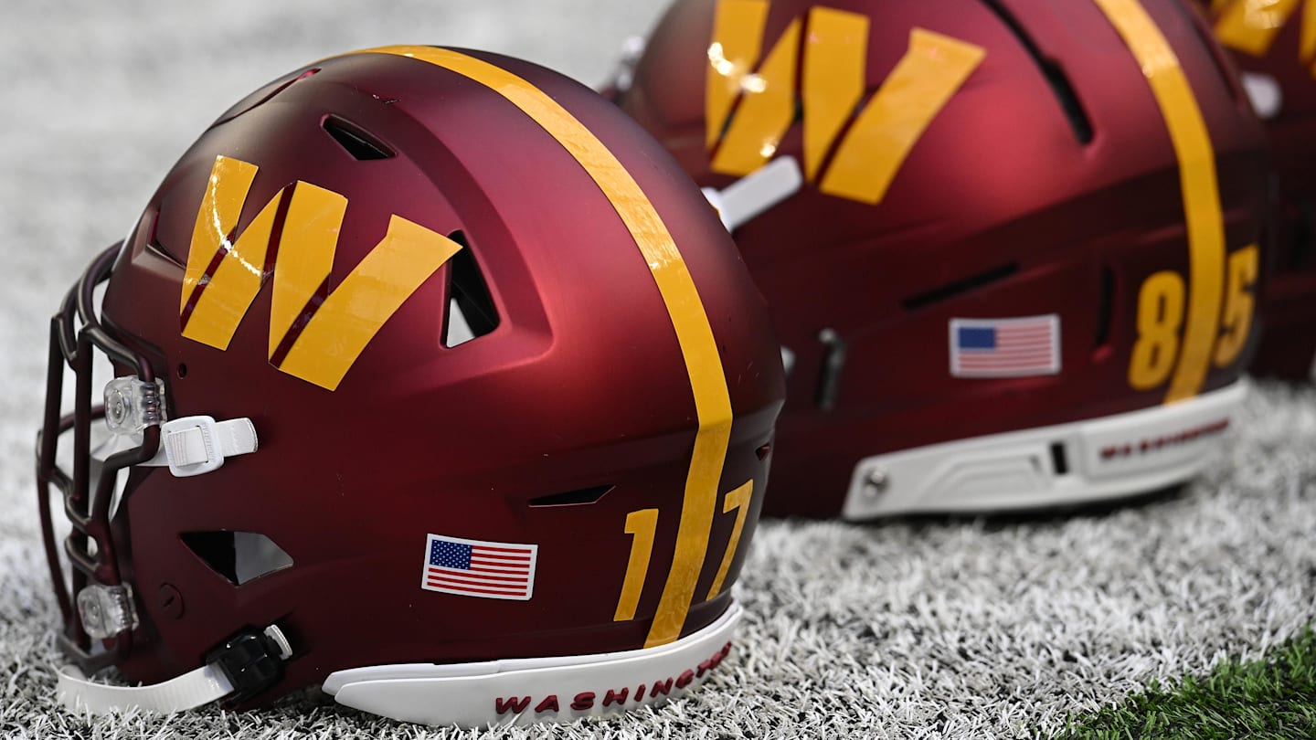 Washington Commanders helmet