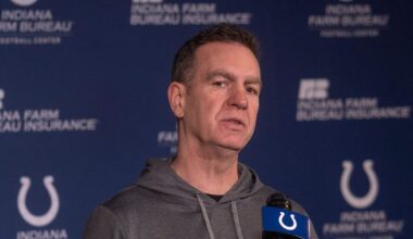 New Indianapolis Colts defensive coordinator Lou Anarumo speaks