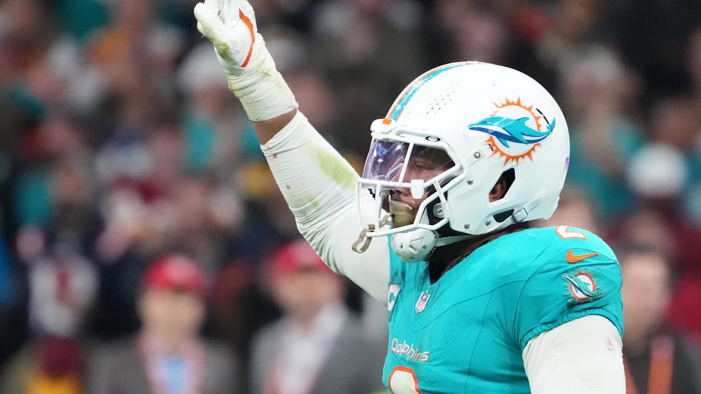 Miami Dolphins linebacker Bradley Chubb