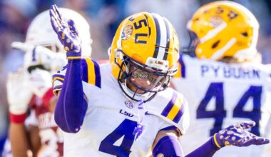 LSU Tigers cornerback Mansoor Delane