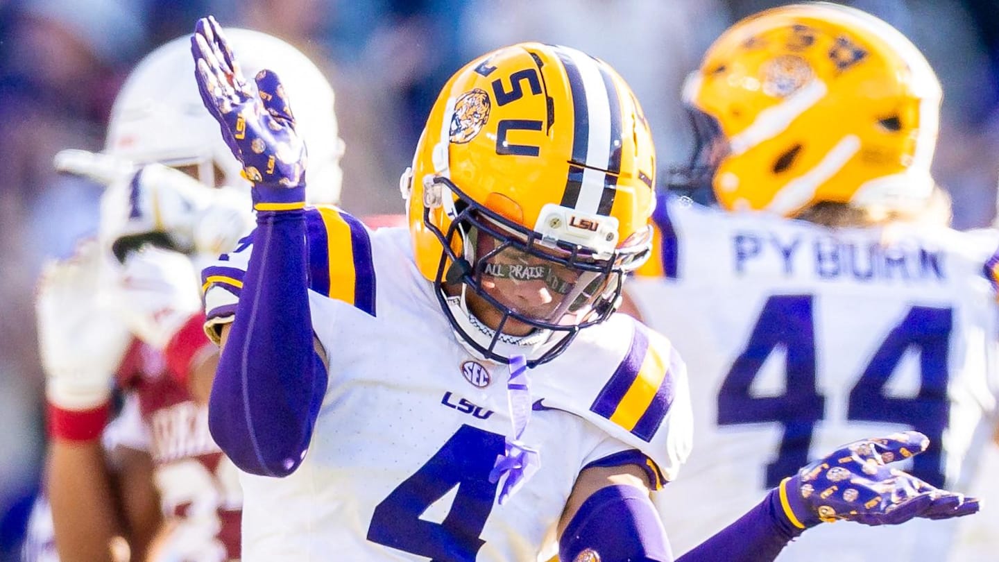 LSU Tigers cornerback Mansoor Delane