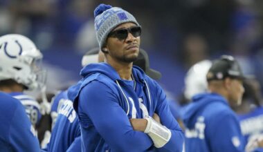 Indianapolis Colts quarterback Anthony Richardson