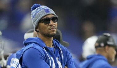 Indianapolis Colts quarterback Anthony Richardson