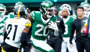 New York Jets running back Breece Hall