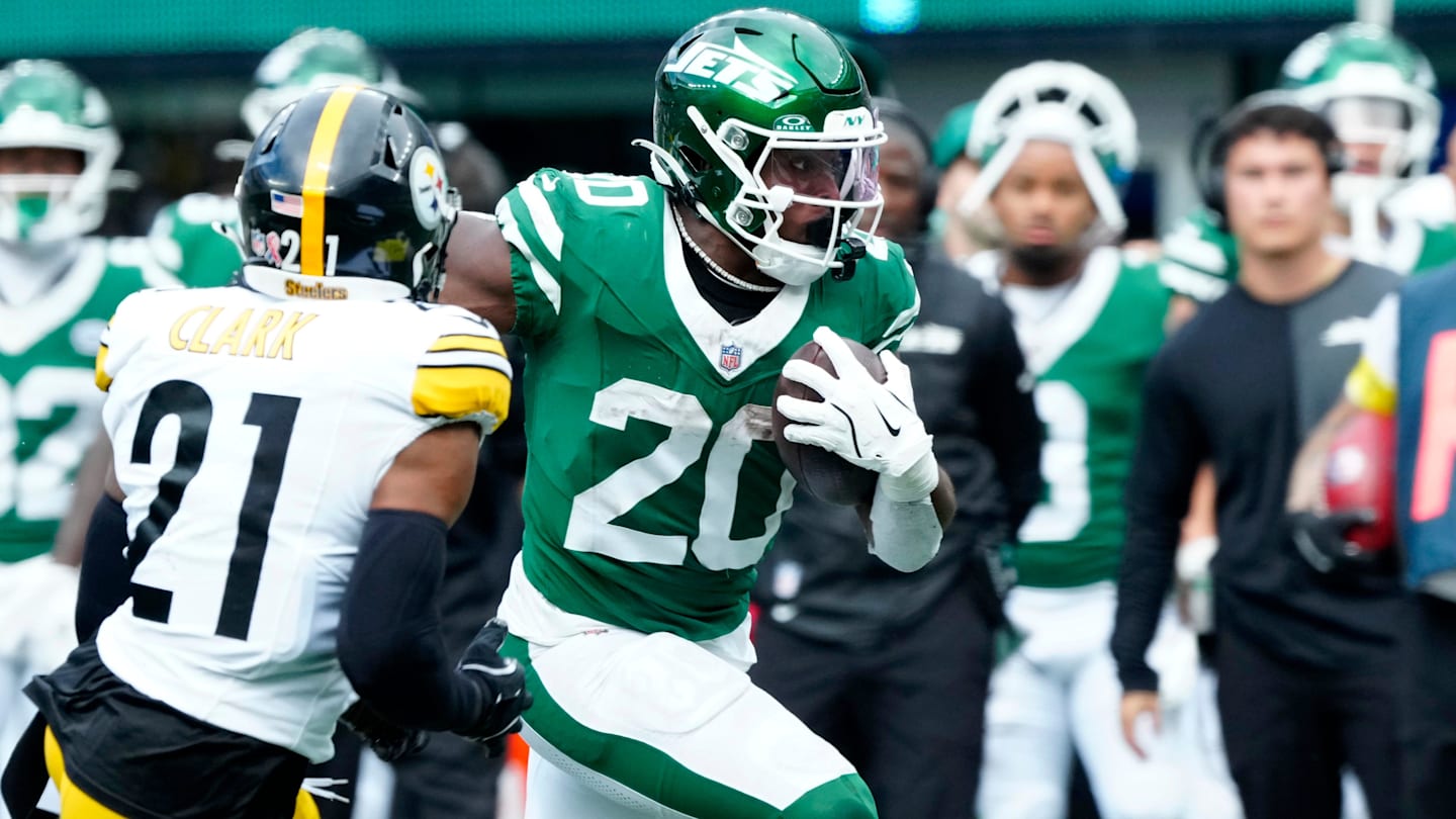 New York Jets running back Breece Hall