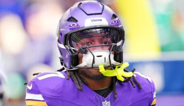 Minnesota Vikings RB Jordan Mason