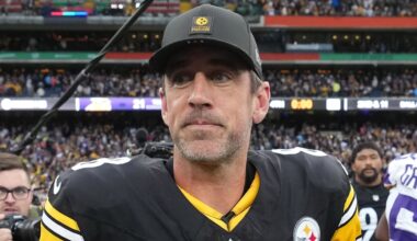 Pittsburgh Steelers QB Aaron Rodgers