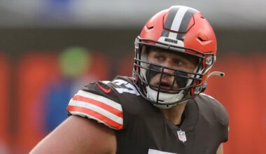 Browns guard Wyatt Teller