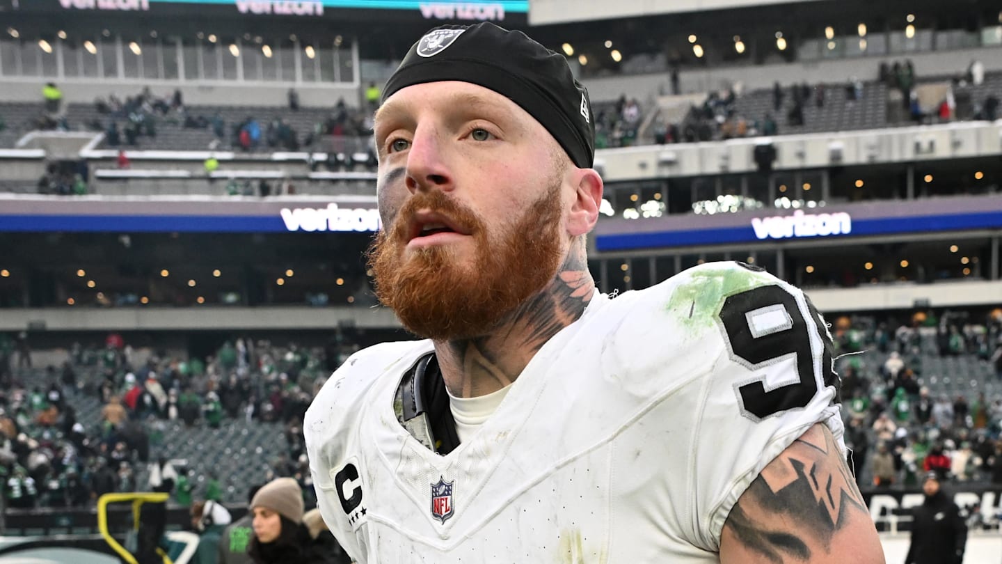 Las Vegas Raiders defensive end Maxx Crosby