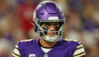 Minnesota Vikings QB J.J. McCarthy