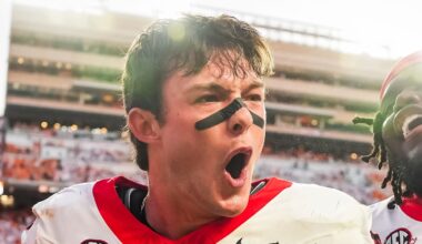 Georgia Bulldogs tight end Oscar Delp