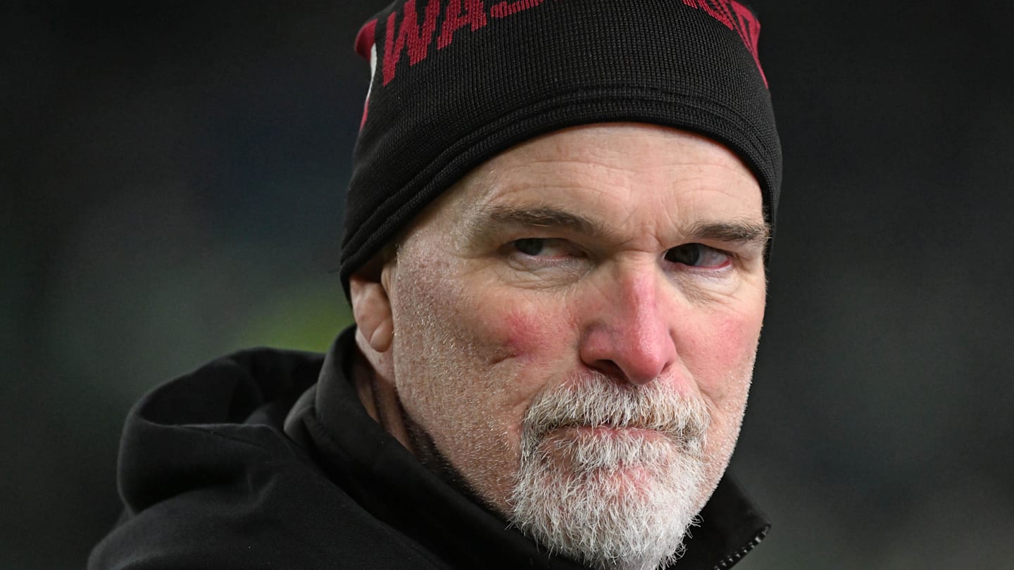 Washington Commanders head coach Dan Quinn