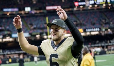 Saints QB Tyler Shough Welcomes First Child Following Rookie Season