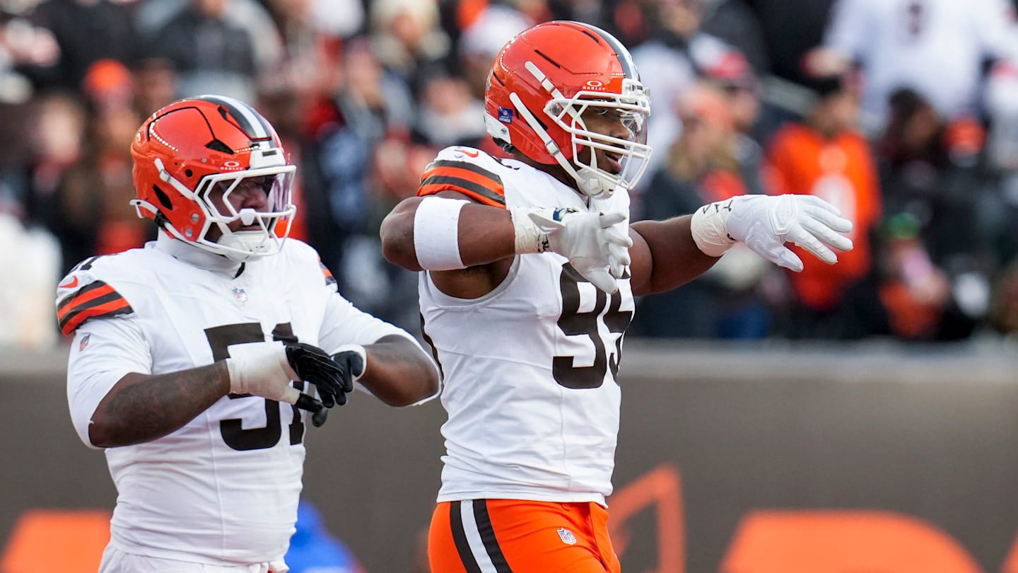 Browns' Myles Garrett Drops Major Goal After Winning Two DPOYs