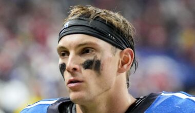 Indianapolis Colts wide receiver Alec Pierce (14) leaves the field Monday, Dec. 22, 2025, after losing a game against the San Francisco 49ers at Lucas Oil Stadium in Indianapolis.