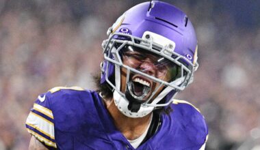 Minnesota Vikings WR Jalen Nailor