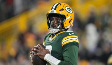 Green Bay Packers quarterback Malik Willis (2)