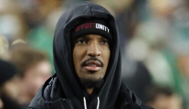 Washington Commanders quarterback Jayden Daniels