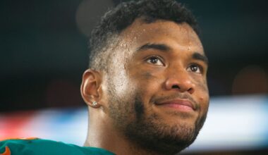 Miami Dolphins quarterback Tua Tagovailoa