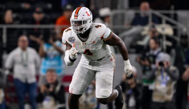 2026 NFL Draft prospect Mansoor Delane