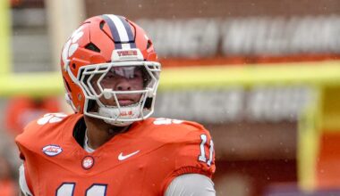 Clemson defensive lineman Peter Woods (11)
