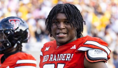 Texas Tech Red Raiders linebacker David Bailey