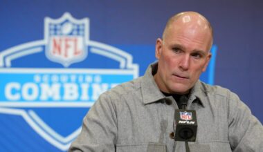 Baltimore Ravens general manager Eric DeCosta