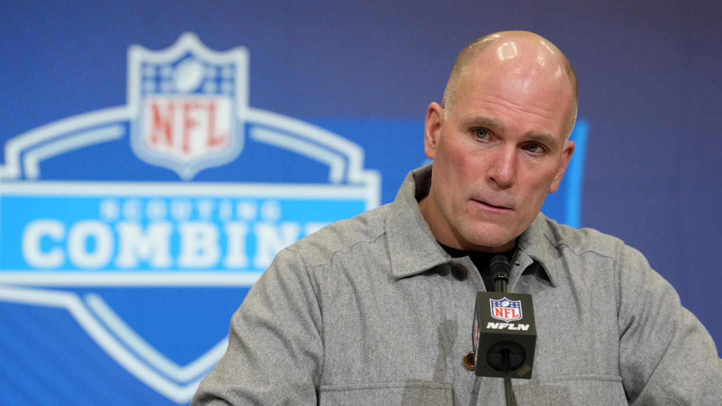 Baltimore Ravens general manager Eric DeCosta