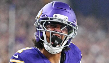 Minnesota Vikings wide receiver Jalen Nailor