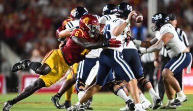 Jets Met With 6'4'' USC Edge as Combine Buzz Picks Up