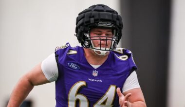 Ravens Fans Shouldn't Count On Tyler Linderbaum Returning