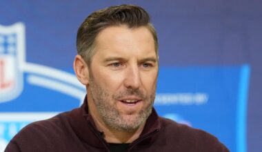 Washington Commanders general manager Adam Peters