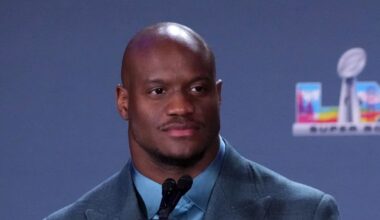 Seattle Seahawks running back Kenneth Walker III speaks