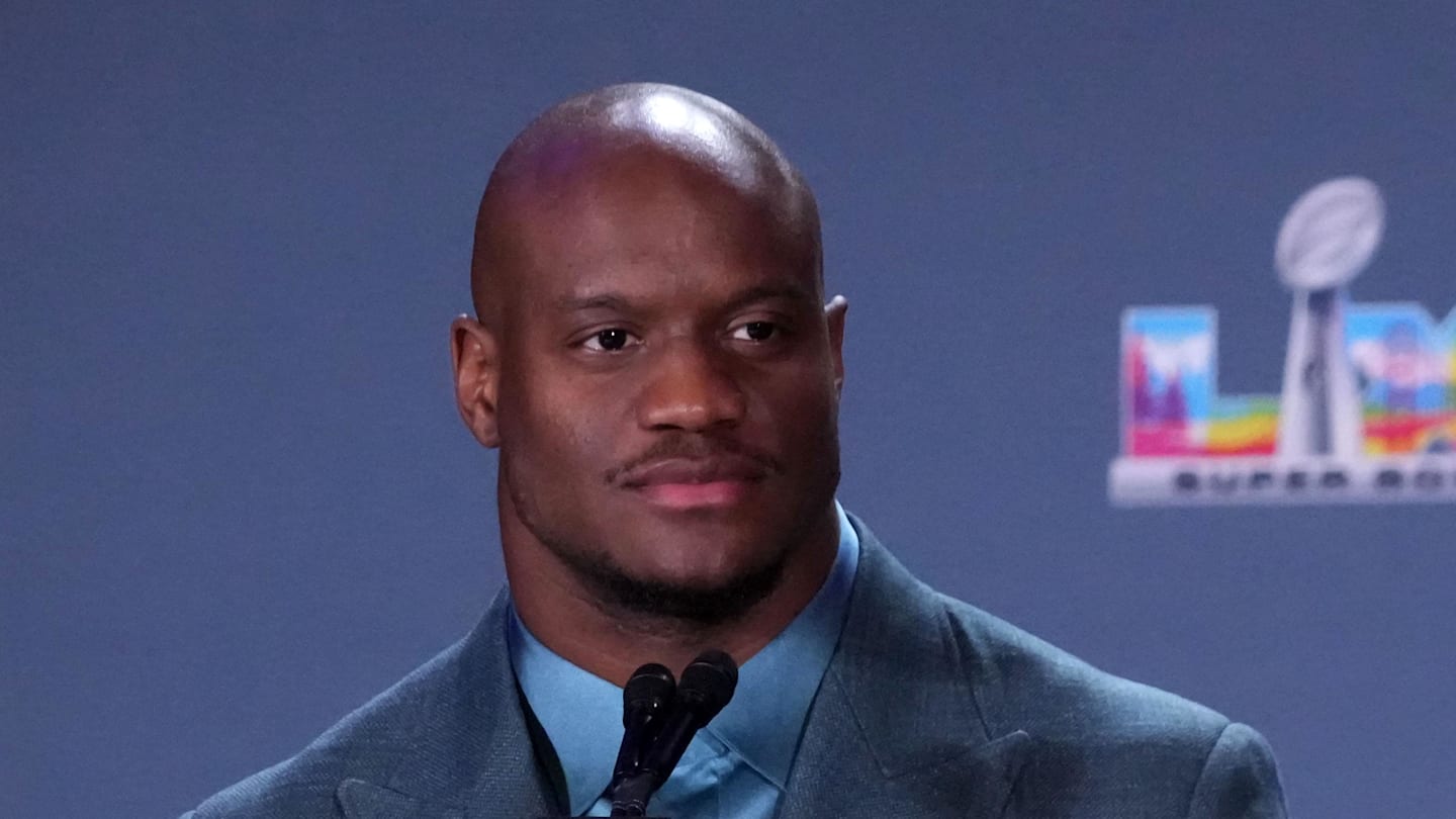 Seattle Seahawks running back Kenneth Walker III speaks