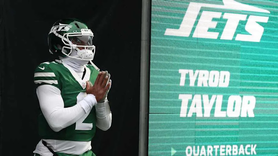 New York Jets quarterback Tyrod Taylor