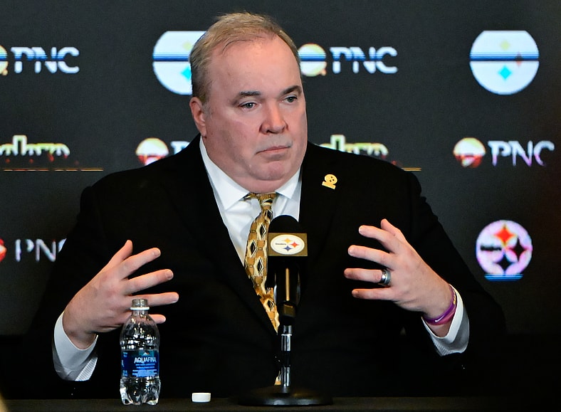 Steelers head coach Mike McCarthy
