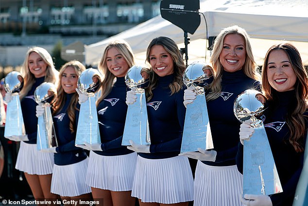 The New England Patriots Cheerleaders will be returning to the Super Bowl on Sunday