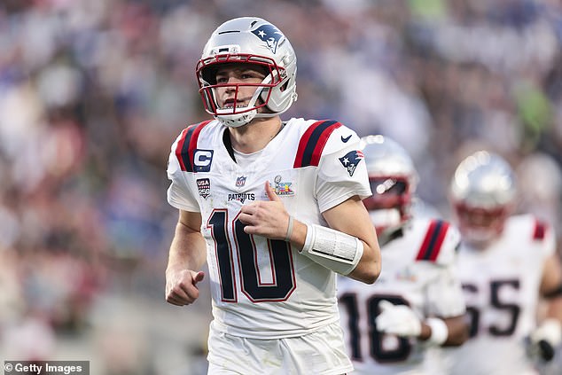 Maye's performance on the field told a different story as he struggled to maintain consistency