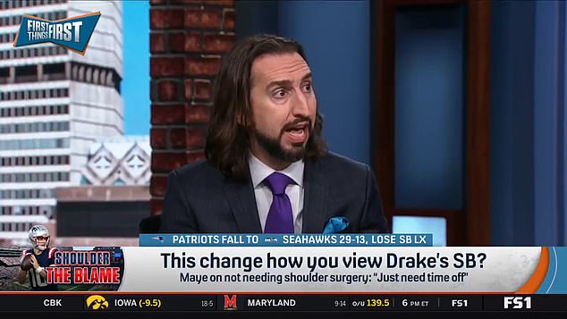 Speaking on 'First Things First,' Nick Wright hit out at the lack of transparency from the Patriots organization