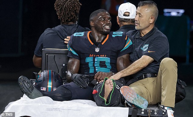 Hill, who turns 32 on March 1, is currently recovering from a dislocated knee and torn ACL