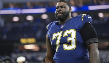 The Los Angeles Chargers are reportedly planning to cut Super Bowl winner Mekhi Becton